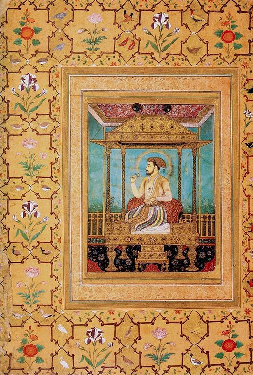 Shah Jahan on The Peacock Throne
