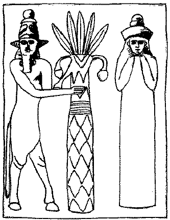 Enlil with his wife, Ninlil