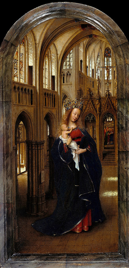 Jan van Eyck - The Madonna in the Church - Google Art Project