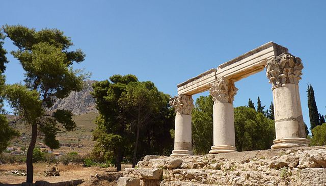 Ancient Corinth - Temple E