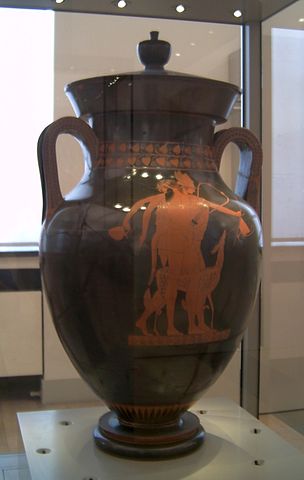 Amphora of the Berlin Painter at the Antikensammlung Berlin