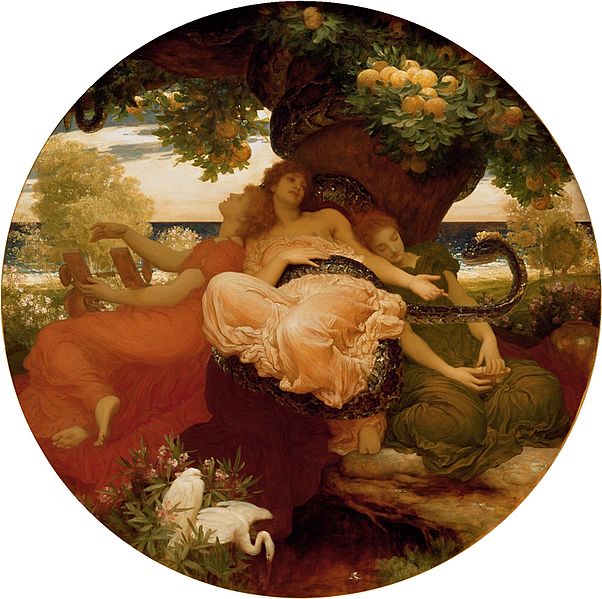 Frederic Leighton - The Garden of the Hesperides