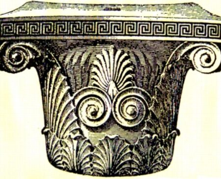 イオニア式円柱装飾