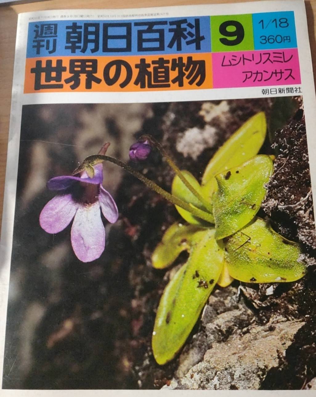 「週刊朝日百科　世界の植物」